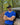Cobalt Blue Reverse Ringer Slim Fit Tee For Men