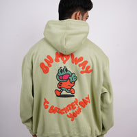 Brighten Your Day - Heavyweight Baggy Hoodie For Men and Women