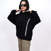 Non-Confinement - Heavyweight Baggy Hoodie For Men and Women