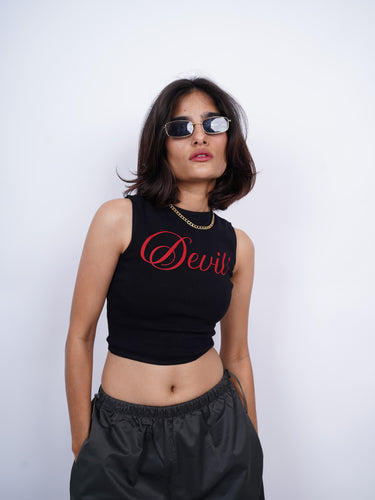 Devil : Burger Bae Sleeveless Rachel Tank For Women