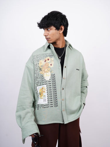 Van Gogh x Burger Shacket for Men and women