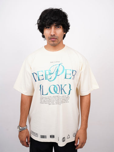 The deeper look : Vision Drop Sleeved tee For Men and Women