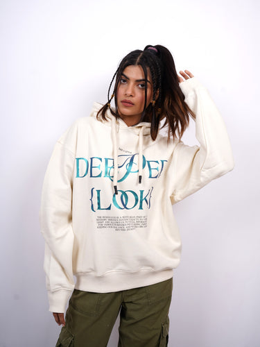 The deeper look : Vision Heavyweight Baggy Hoodie For Men and Women