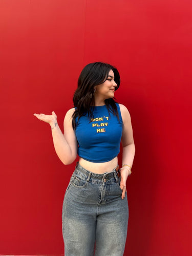 Don't play me : Burge Bae Sleeveless Rachel Tank For Women