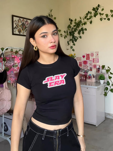 Slay Era Juice It Girl Baby tee for Women