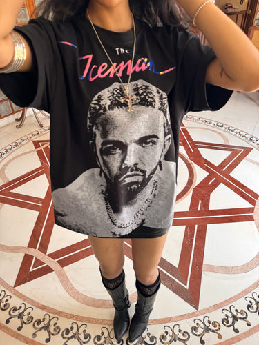 Drake : Iceman Drop Sleeved Tee For Men and Women