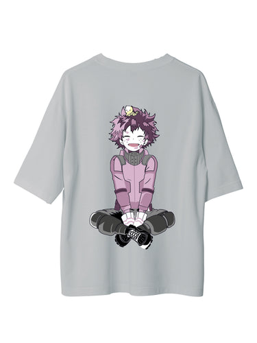 IzuKu Midoriya My hero acdemia : Burger Bae Oversized Tee For Men and Women