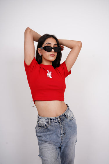 My melody sanrio : Burger Bae Baby Tee For Women