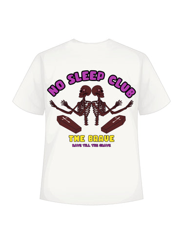 No Sleep Club : Regular Tee For Men and Women