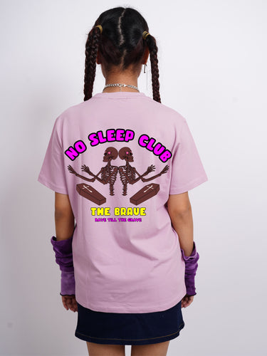 No Sleep Club : Regular Tee For Men and Women