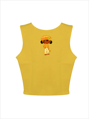 Orange Blossom : Burger Bae Sleeveless Rachel Tank For Women