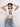 Pac Man : Burger bae Round Neck BABY TEE For Women