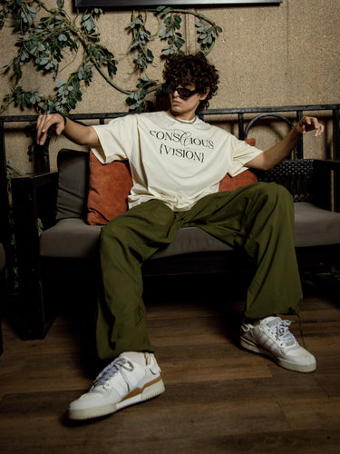 The made you look tee : Vision Drop Sleeved tee For Men and Women