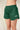 Kelly Sweat Shorts (Emerald Green) for women