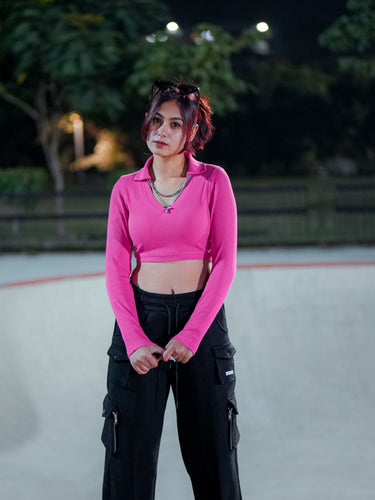 Beverley Top (Hot Pink) For Women