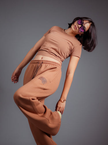 Mocha mousse : IT Girl Baby Tee For Women