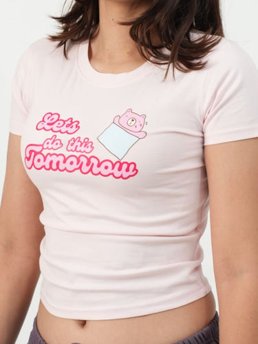 Tomorrow - IT Girl Baby Tee For Women