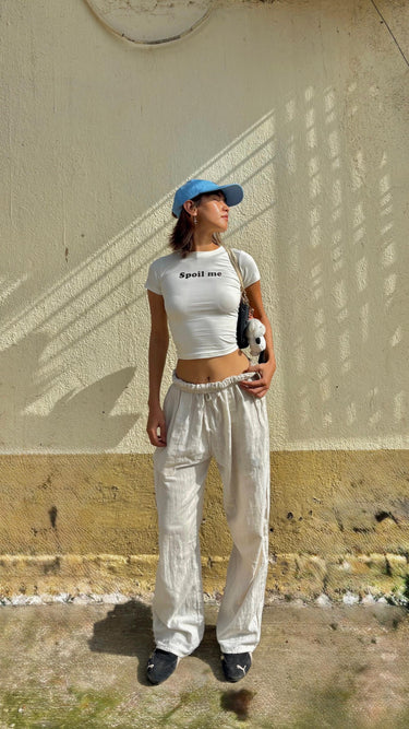 Spoil Me It Girl Baby tee for Women