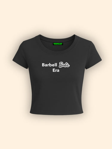 Barbell Barbie Era it Girl Baby tee for Women