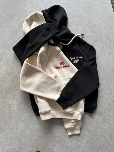 Yes It Is - That's Mine Couple Hoodie
