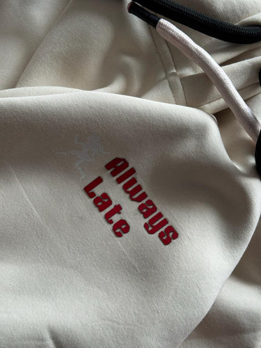 Too Early - Always Late Couple Hoodie