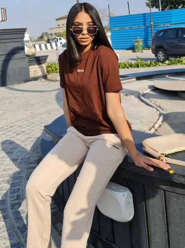 BOMBay Set (Tee+Irish Track) Co-ord set Burger Bae