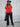 BOMBay Set (Tee+Irish Track) Co-ord set Burger Bae XS Red-Black
