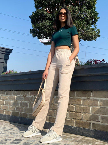 Bottle Green Beige Limited Edition Sydney Set Co-ord set Burger Bae