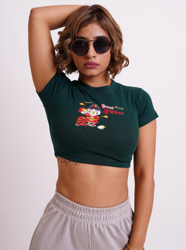 Buldak Ramen Kimchi Baby Tee (T-shirt) Tops Burger Bae