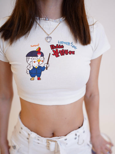 Buldak Ramen Light Baby Tee (T-shirt) Tops Burger Bae