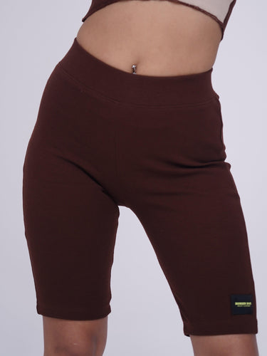 Cycling Shorts Bottoms Burger Bae S Coffee Brown