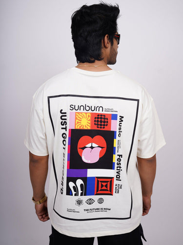 Burger x Sunburn Festival 0.1 Drop-Sleeved Tee (T-shirt) - BurgerBae