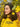 Existing Is Exhausting Turtleneck Turtle-Necks Burger Bae XS Bright Yellow