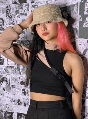 Sherpa Bucket Hat Accessories Burger Bae Free Size Beige