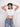 Holly Blue Butterfly : Burger Bae Round Neck Crop Baby Tee For Women