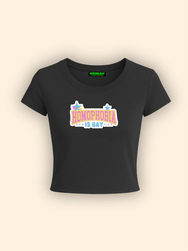 Homophobia it Girl Baby tee for Women