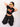 Hot Stuff - Burger Bae Round Neck Crop Baby Tee - BurgerBae