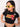 Hot Stuff - Burger Bae Round Neck Crop Baby Tee - BurgerBae