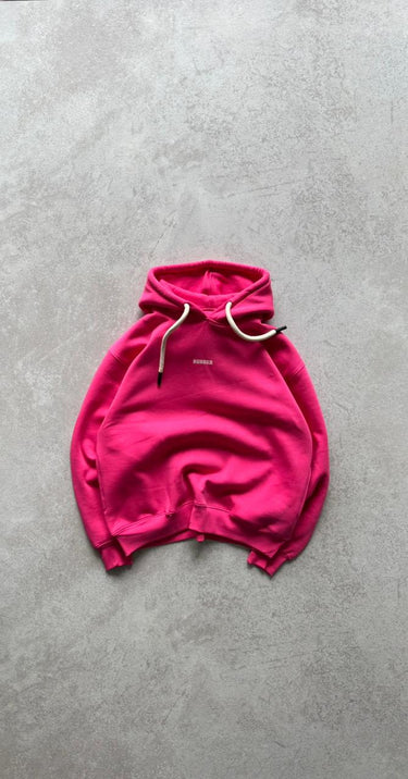 Raspberry Sorbet Hoodie (Hot Pink) : Ye Heavyweight Baggy Hoodie For Men and Women