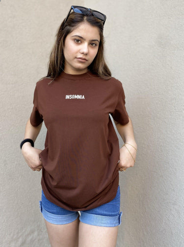 Insomnia Oversized Tee (T-shirt) Oversized T-shirt Burger Bae