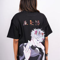 Jujutsu Kaisen: Satoru Gojo Drop-Sleeved Tee (T-shirt) - BurgerBae