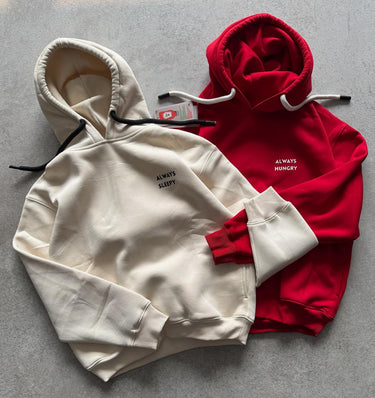 Always Hungry - Always Sleepy Couple Hoodie