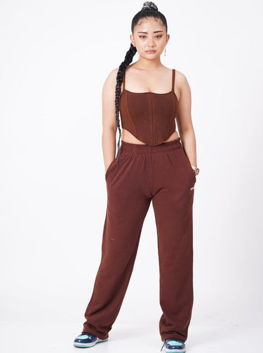 London Co-Ord Set Co-ord set Burger Bae XS Coffee Brown