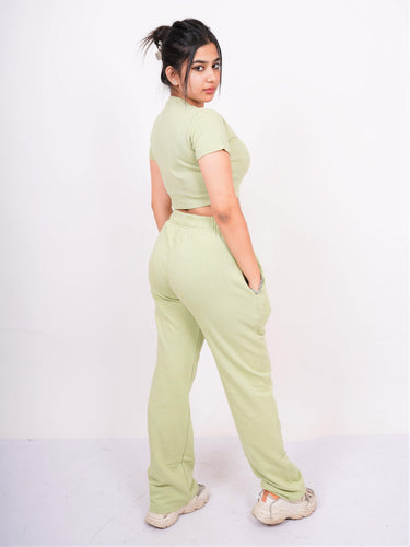 Miami Co-Ord Set (Apple Green) - BurgerBae