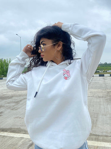 My Melody Hoodie Hoodies Burger Bae S White