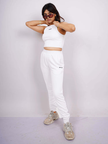 Pastel Burger Co-Ord Set (Racer + Gathered Track) - BurgerBae