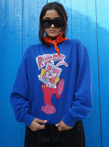 Roger Rabbit Baggy Sweatshirt Sweatshirt Burger Bae