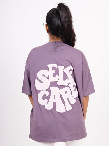 Self Care Oversize Tee (T-shirt) Oversized T-shirt Burger Bae