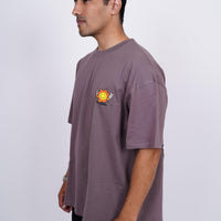 Stay Sunny - Drop-Sleeved Tee (T-shirt) For Men - BurgerBae