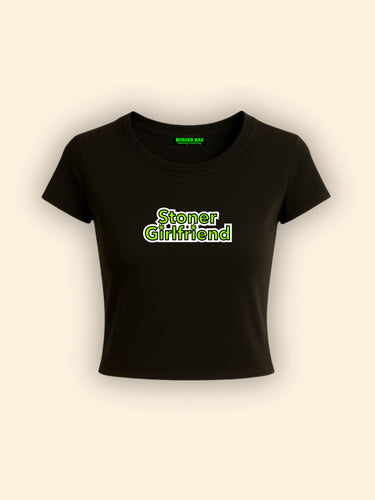 Stoner Girlfriend It Girl Baby tee for Women